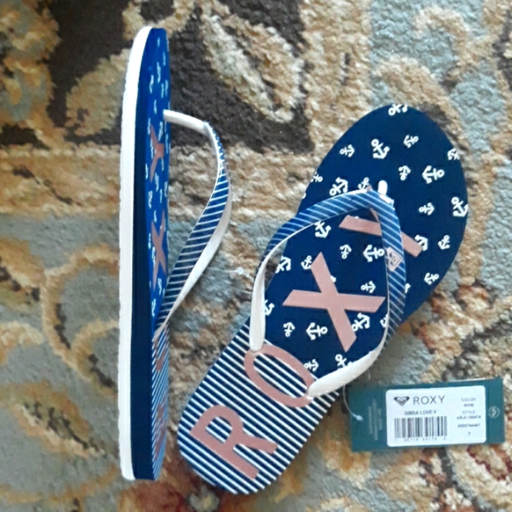 6x*Host Pick*Roxy adorable flip flop sandals - Picture 16 of 16